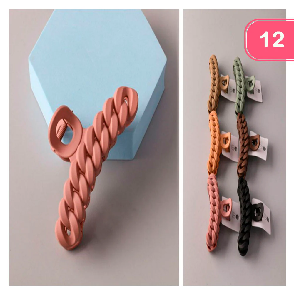 Plastic Chain Link Claw Clip