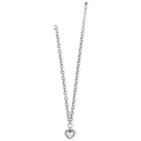 Pretty Tough Bold Heart Necklace - Image 2