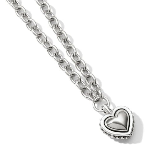 Pretty Tough Bold Heart Necklace - Image 3