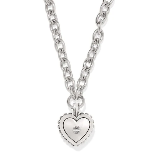 Pretty Tough Bold Heart Necklace - Image 5