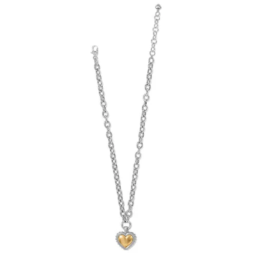 Pretty Tough Bold Heart Necklace - Image 6