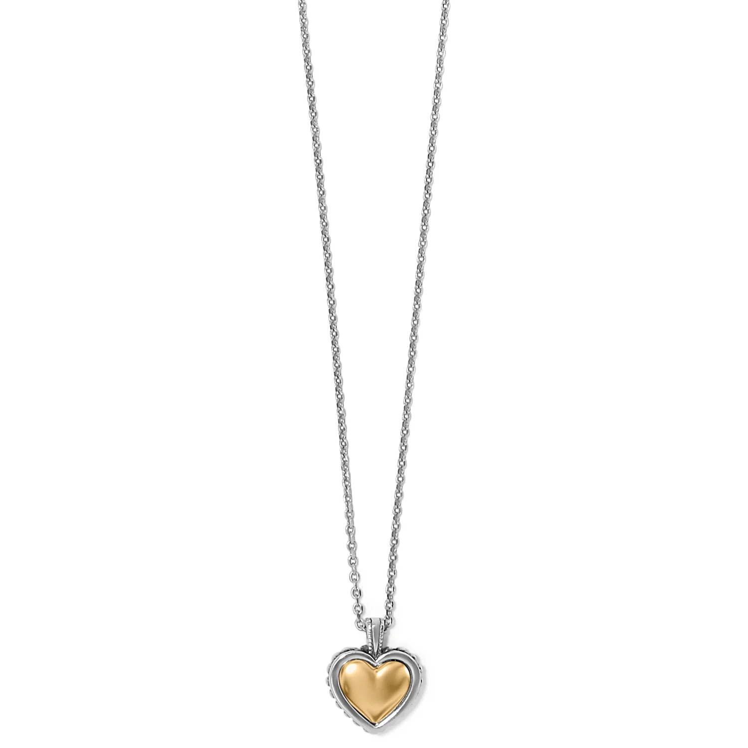 Pretty Tough Bold Heart Petite Necklace - Image 3