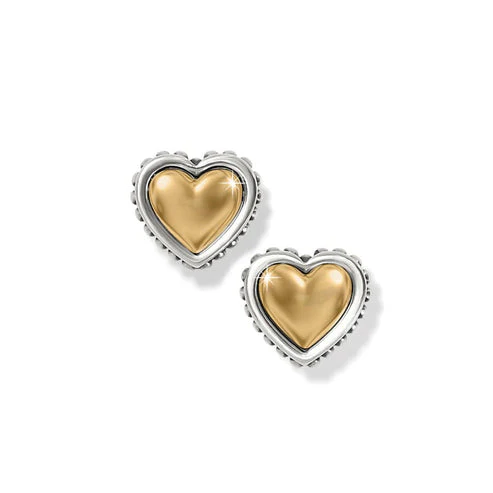 Pretty Tough Petite Heart Post Earrings - Image 3