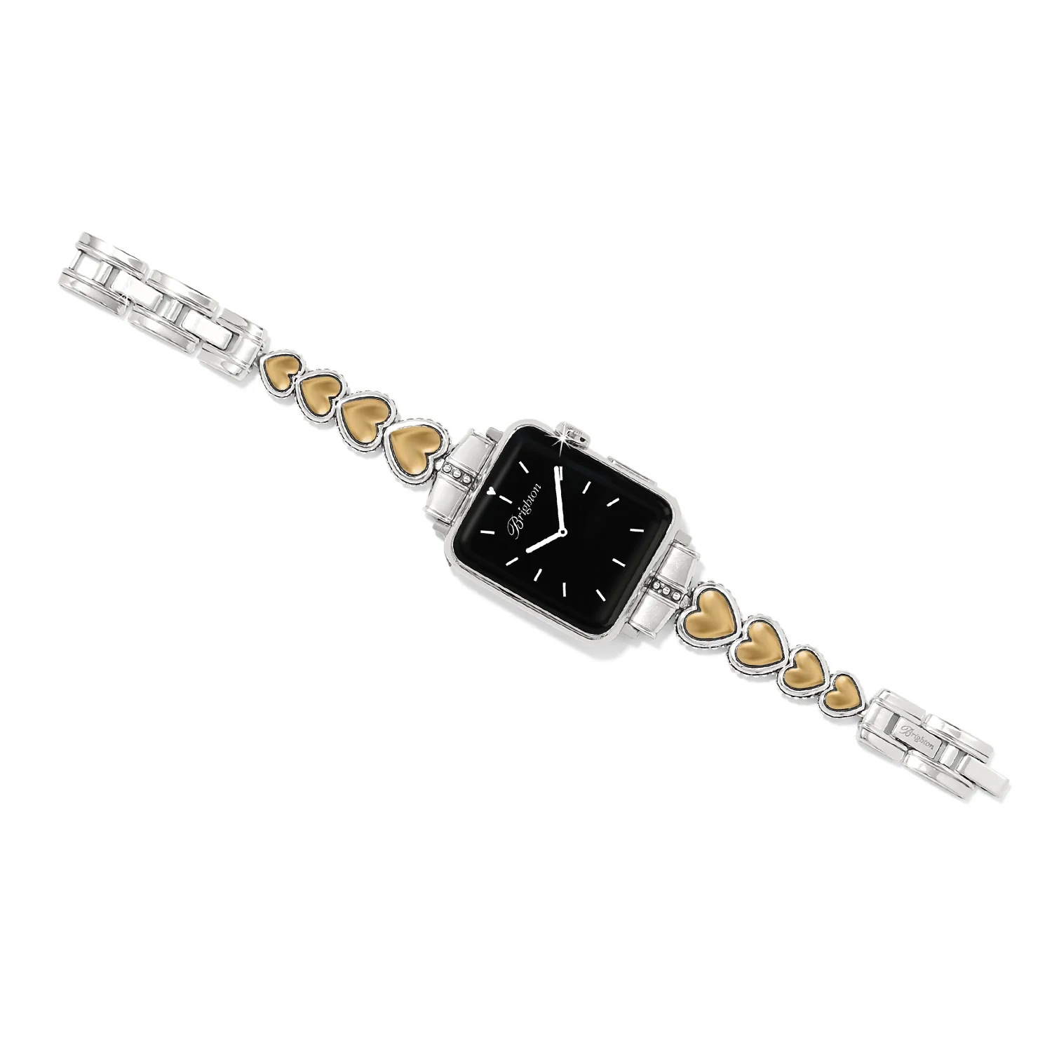 Pretty Tough Two Tone Heart Watch Band - Image 3