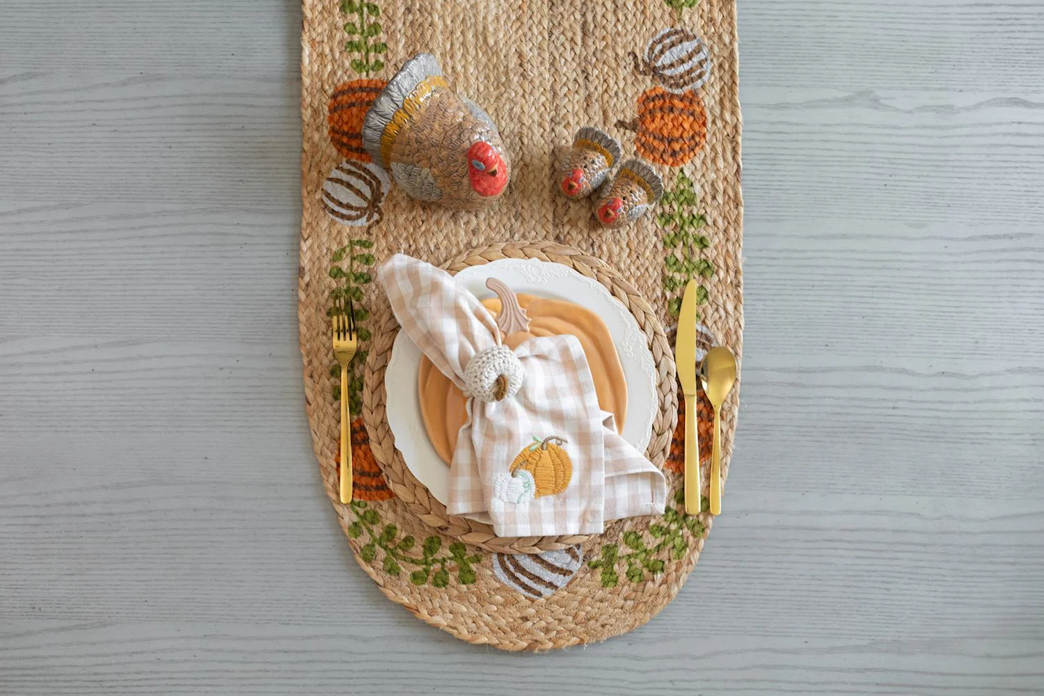 Pumpkin Cheese Plate & Napkin Sets - Image 2