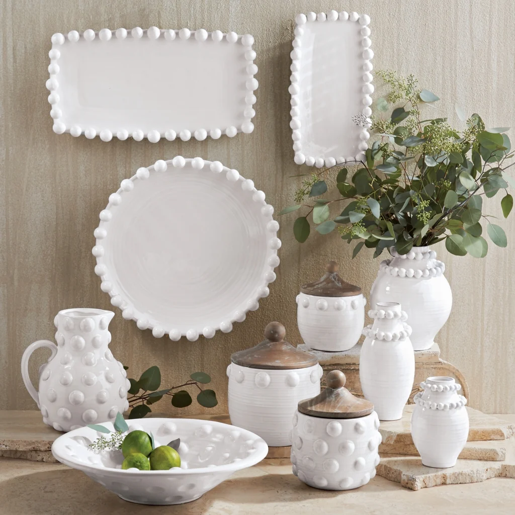 Raised Dotted Centerpiece Bowl - Image 2
