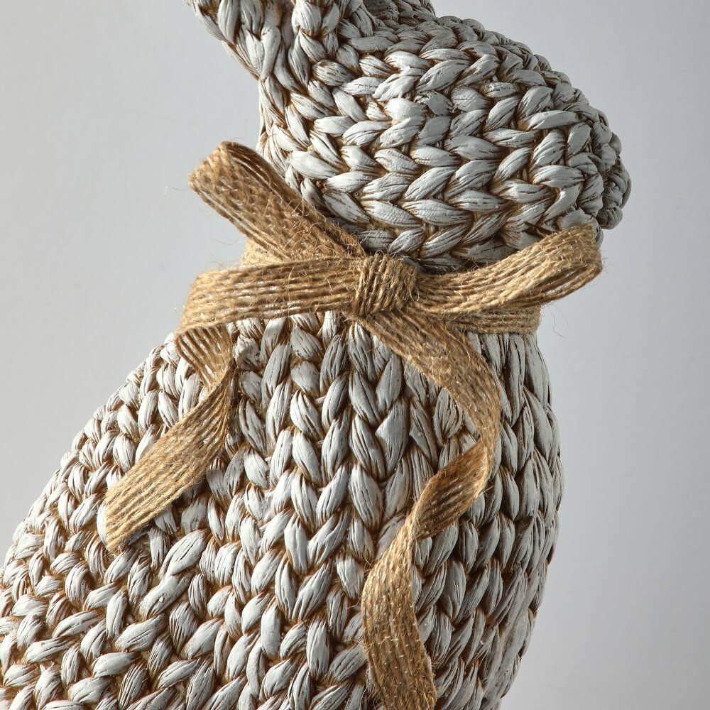 Resin Woven Rabbit - Image 2