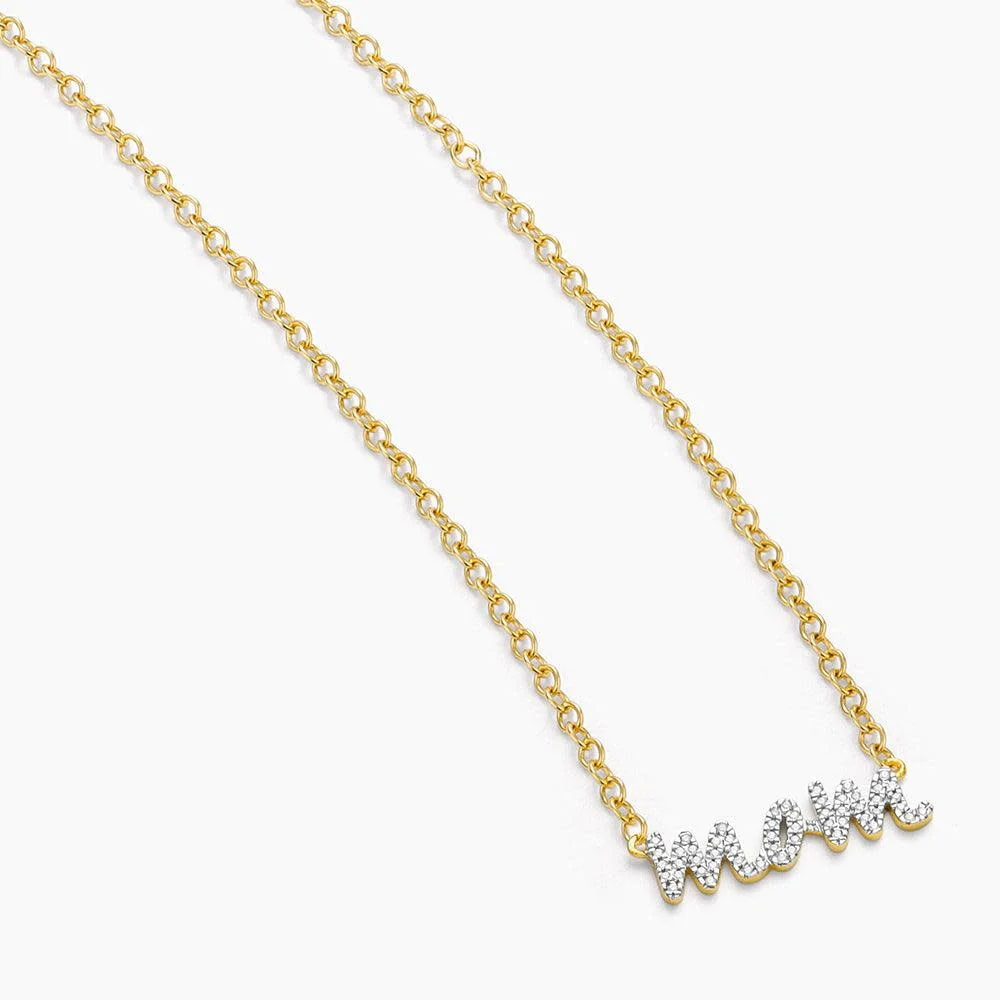 Rockstar Mom Pendant Necklace - Image 2