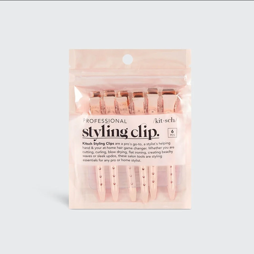 Rose Gold Styling Clips