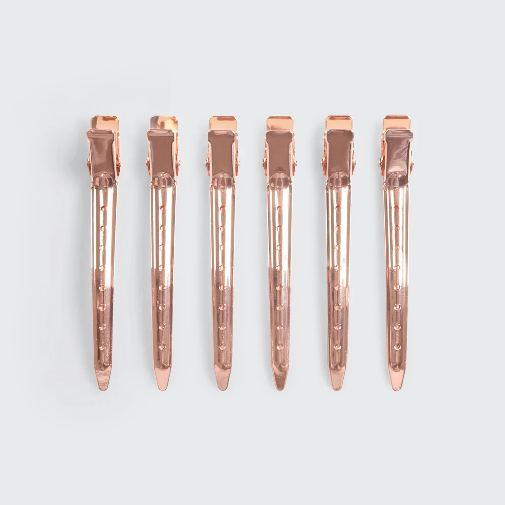 Rose Gold Styling Clips - Image 4