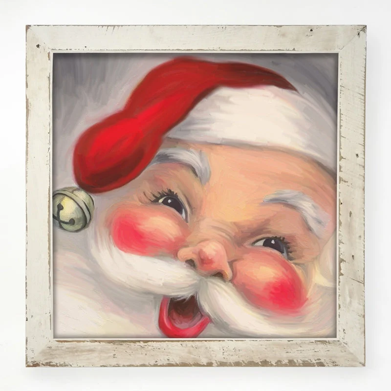 Rosey Cheek Santa White - Image 3