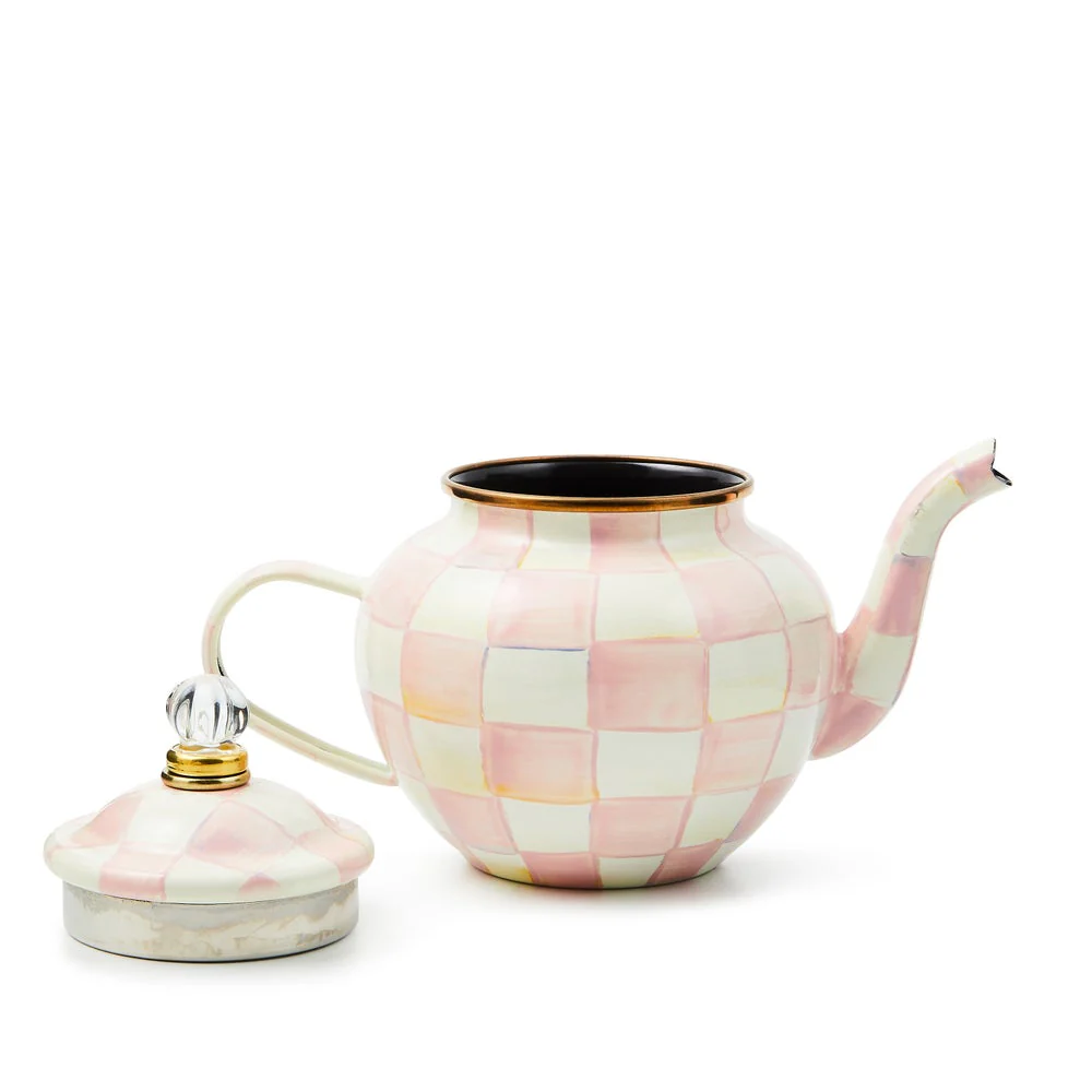 Rosy Check 4 Cup Teapot - Image 3