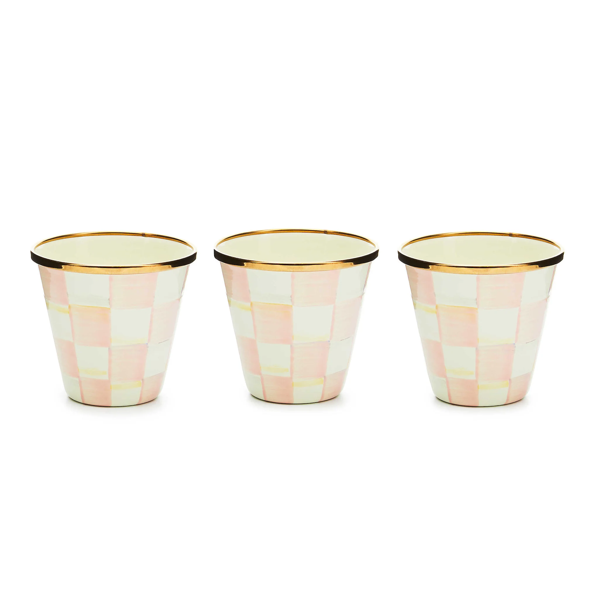 Rosy Check Herb Pot  - Sold Individually - Image 3