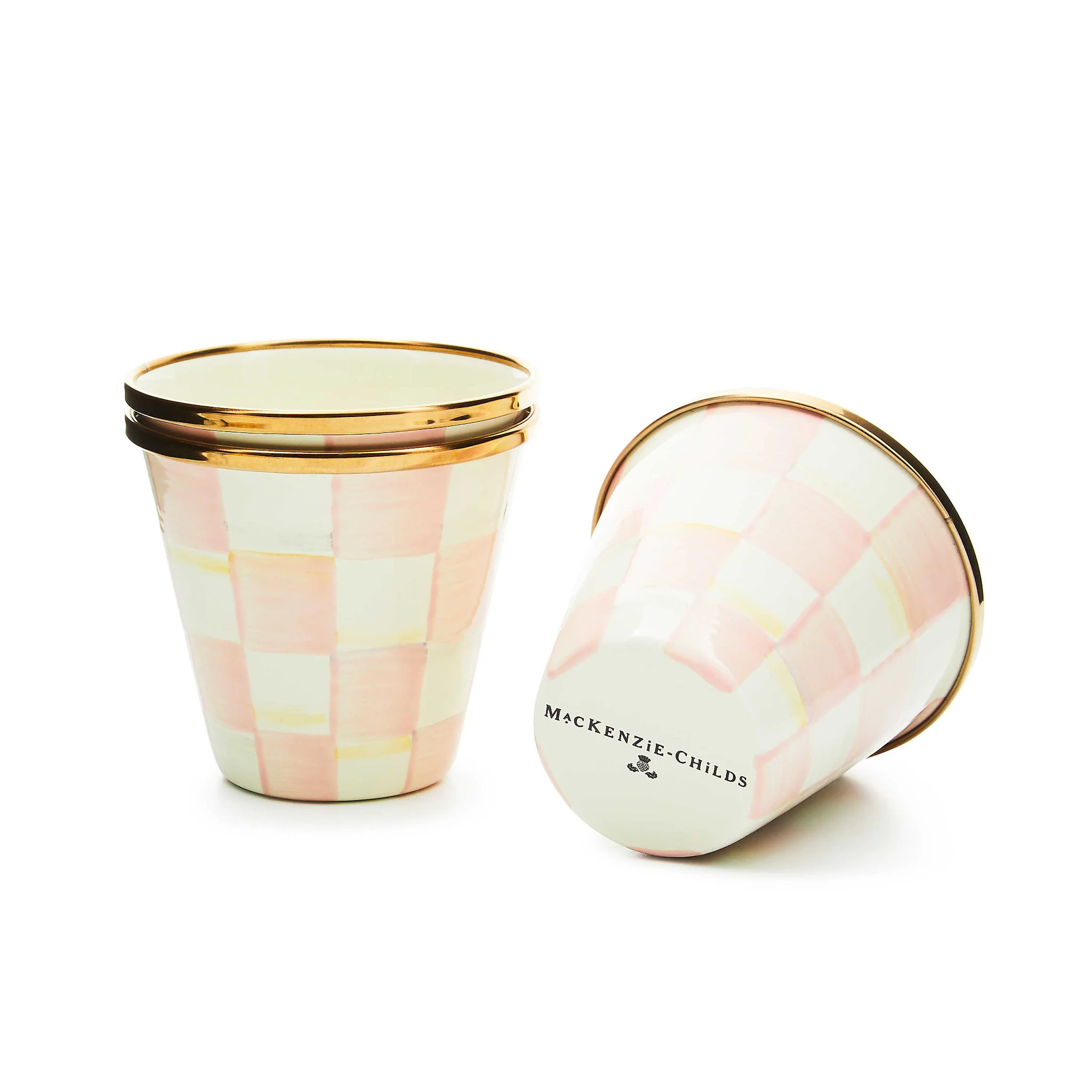 Rosy Check Herb Pot  - Sold Individually - Image 4