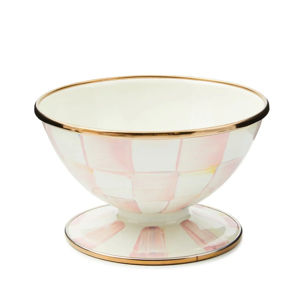 Rosy Check Ice Cream Dish