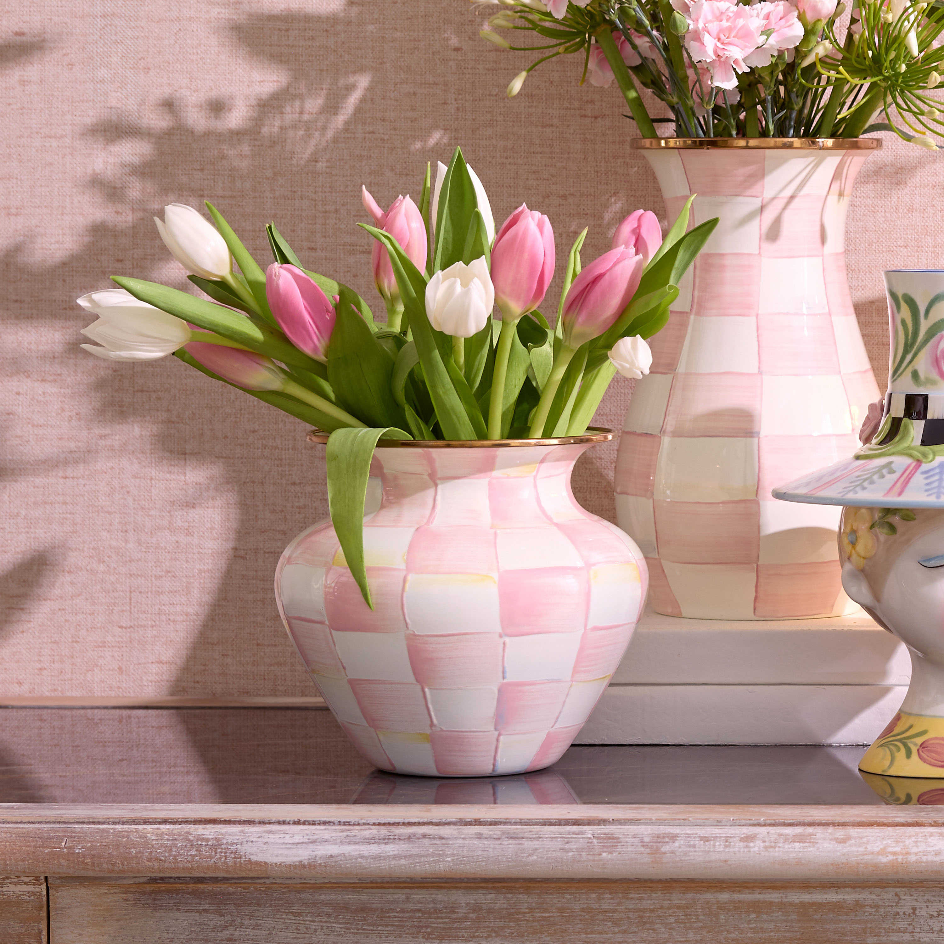 Rosy Check Large Vase - Image 4