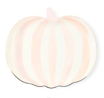 Rosy Check Pumpkin Ceramic Dessert Plate - Image 5