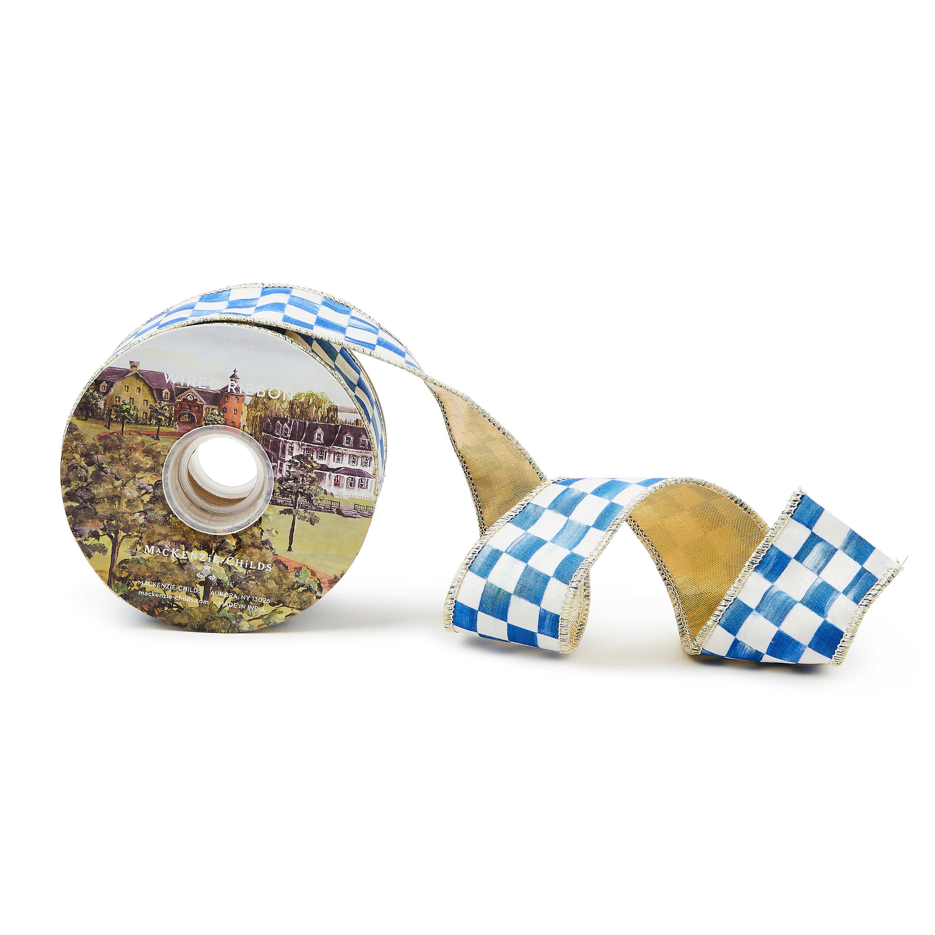 Royal Check 2" Ribbon - Image 2