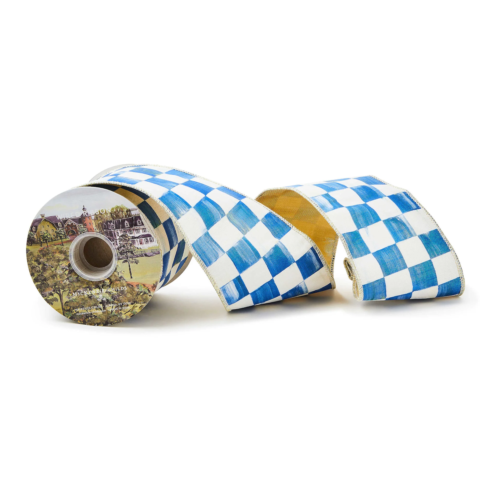 Royal Check 4" Ribbon