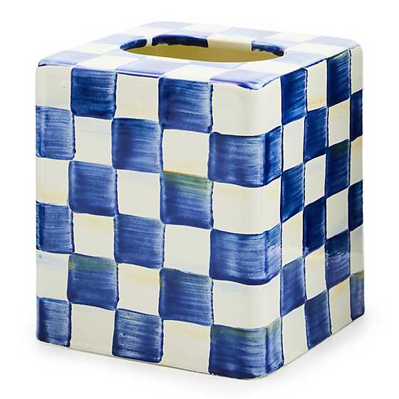 Royal Check Enamel Boutique Box Cover - Image 4