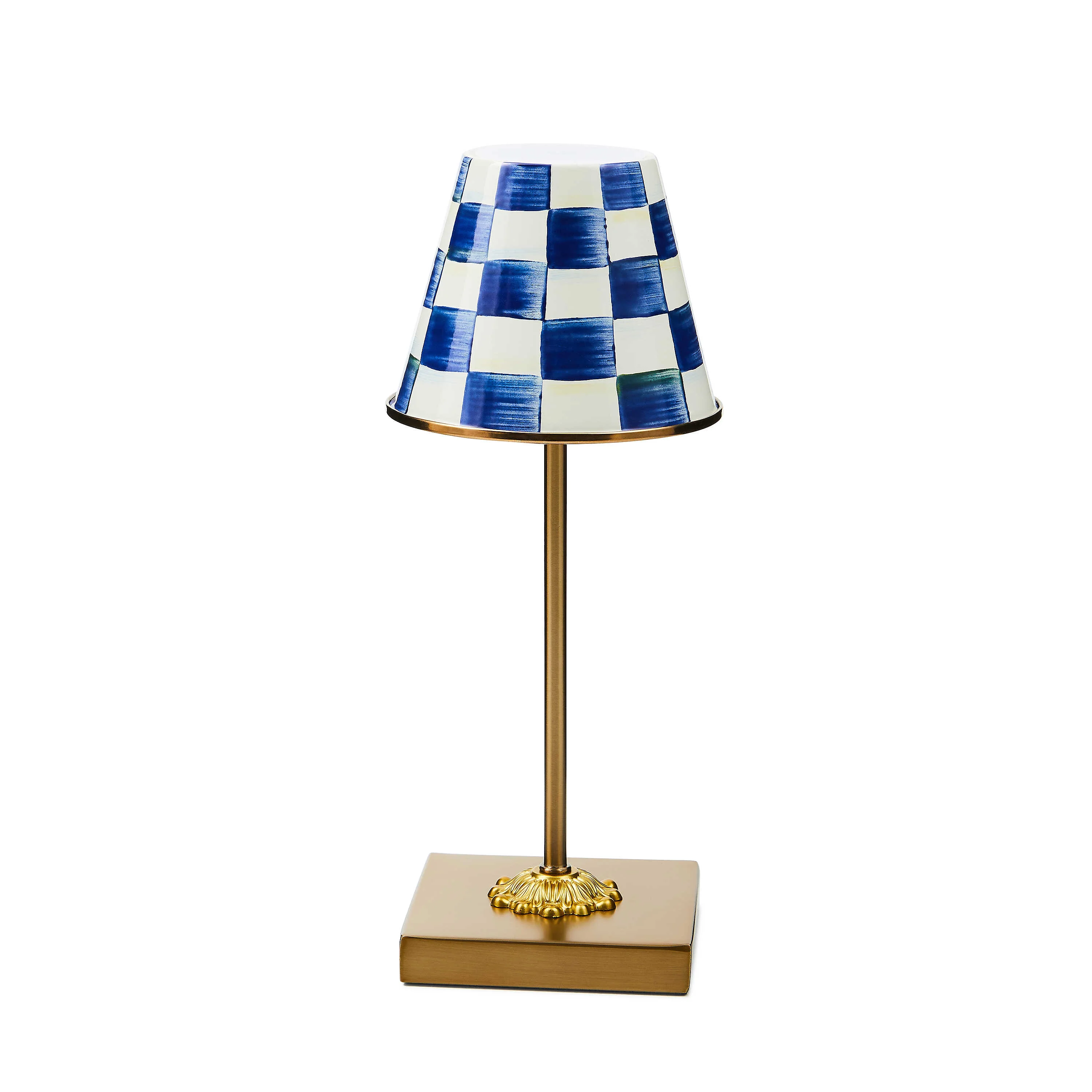 Royal Check LED Rechargeable Cafe Table Lamp - Image 4