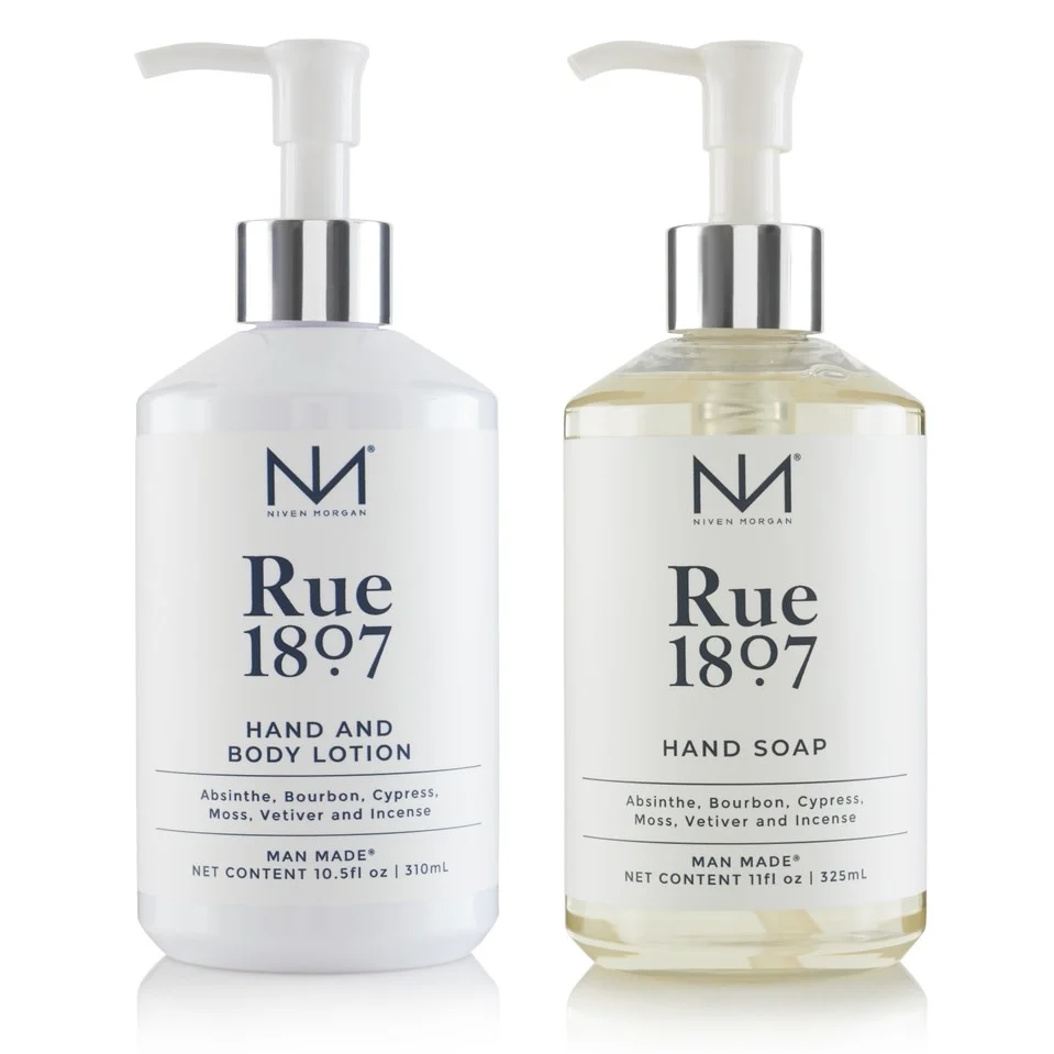 Rue 1807 Soap and Lotion Set