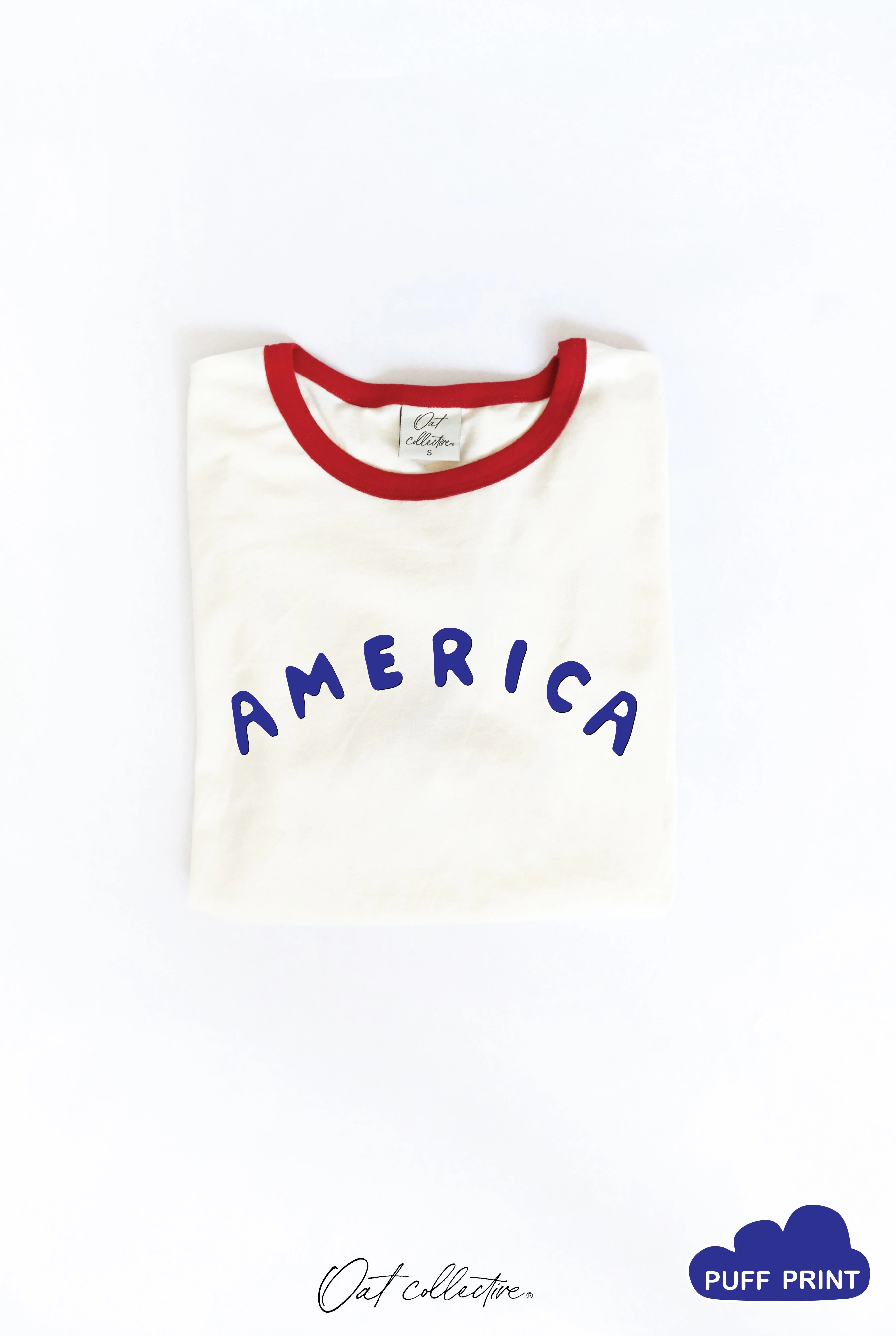 Sammy America Puff Ringer Graphic Top - Image 4