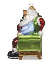 Santa At Hearth Ornament - Image 2