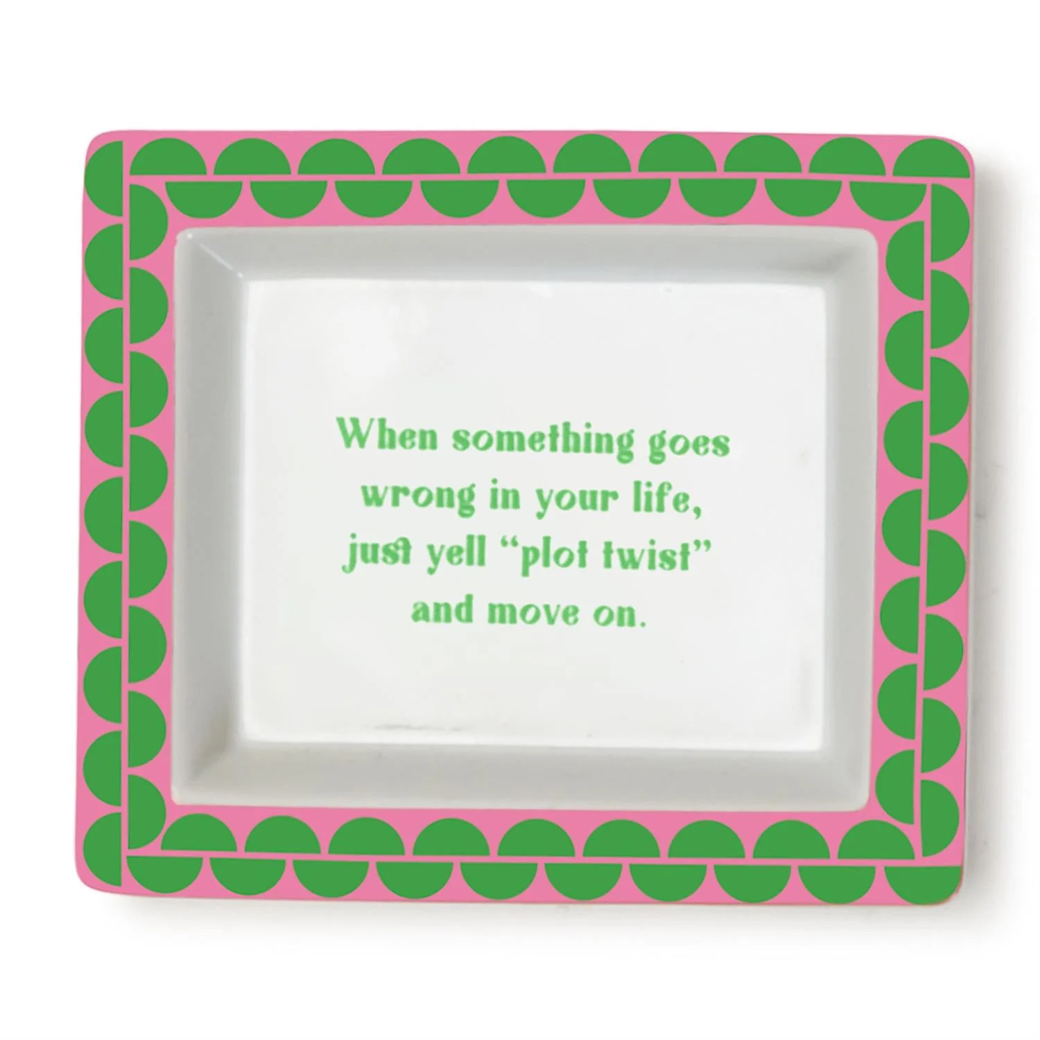 Sassy Wise Saying Desk Tray - Image 3