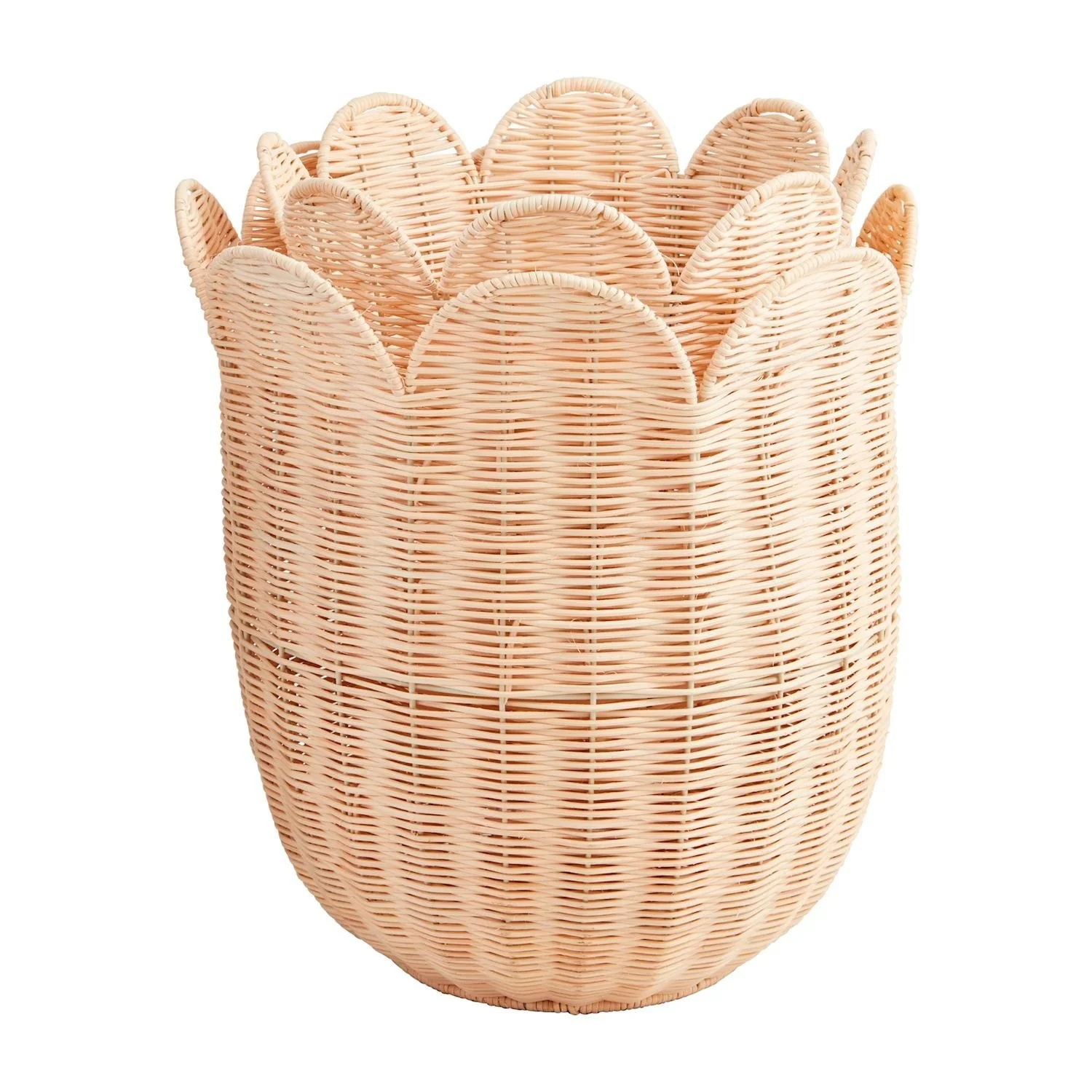 Scallop Wicker Basket - Image 2