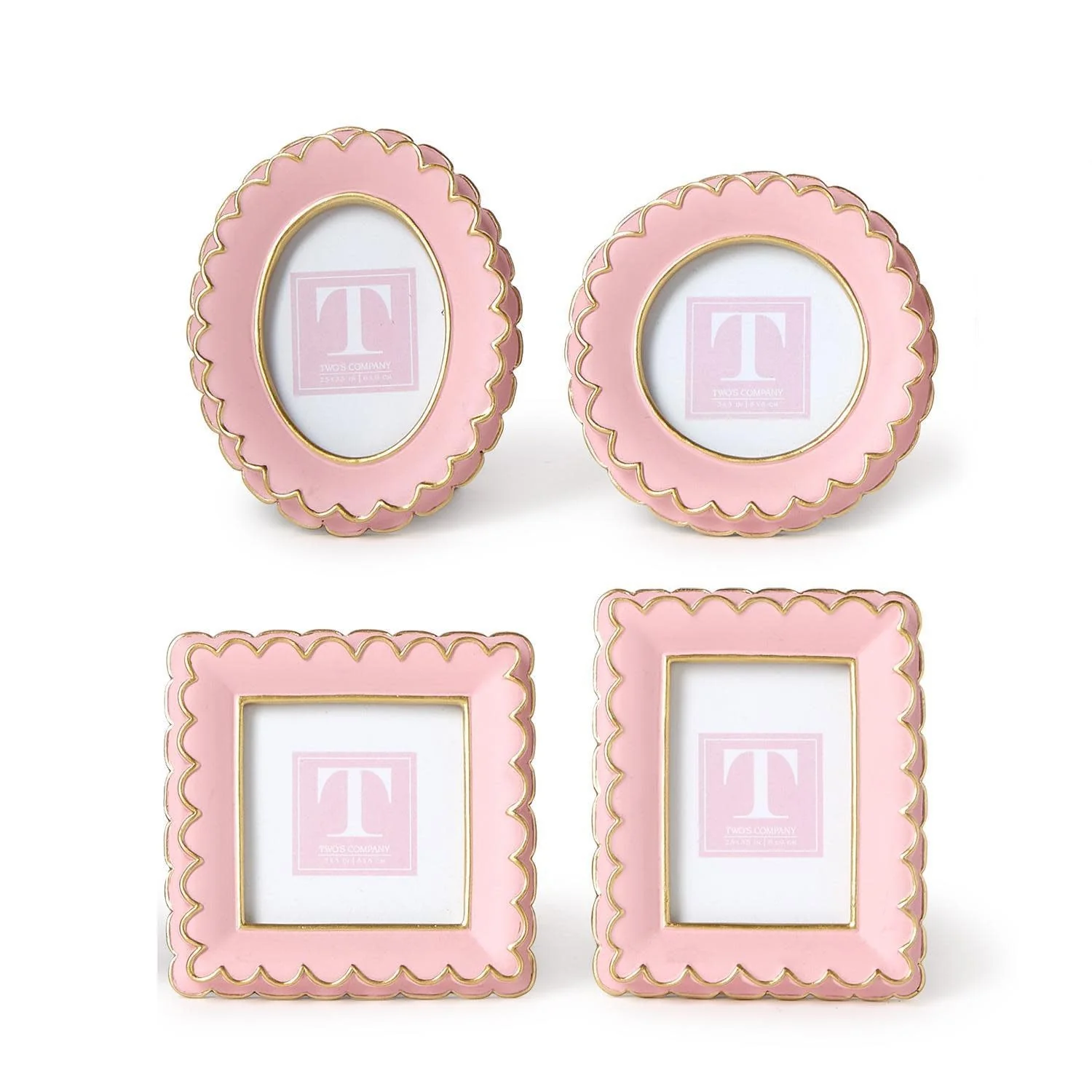 Scalloped Mini Photo Frame
