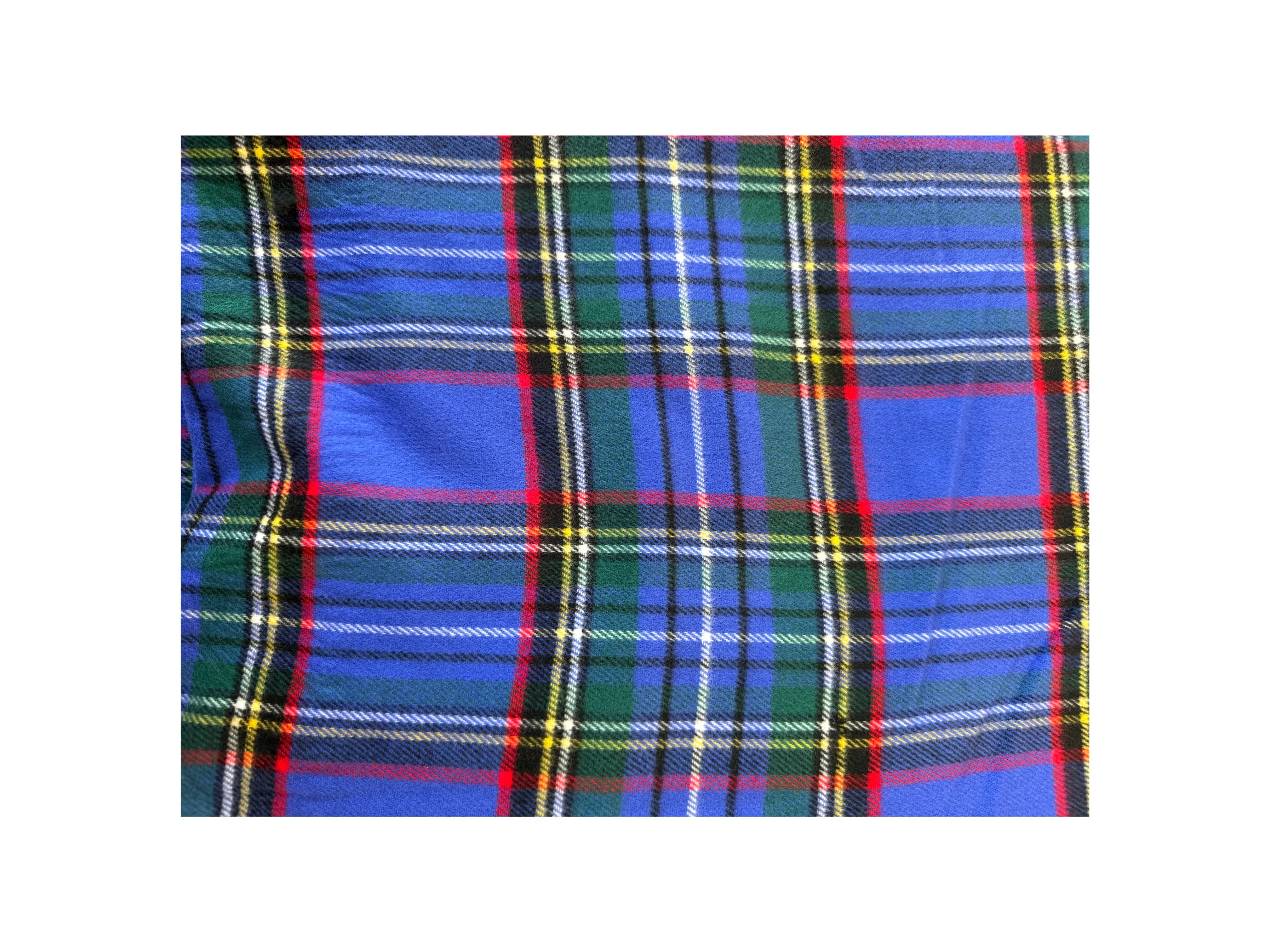 Scottish Plaid Cashmere Scarves - Image 2