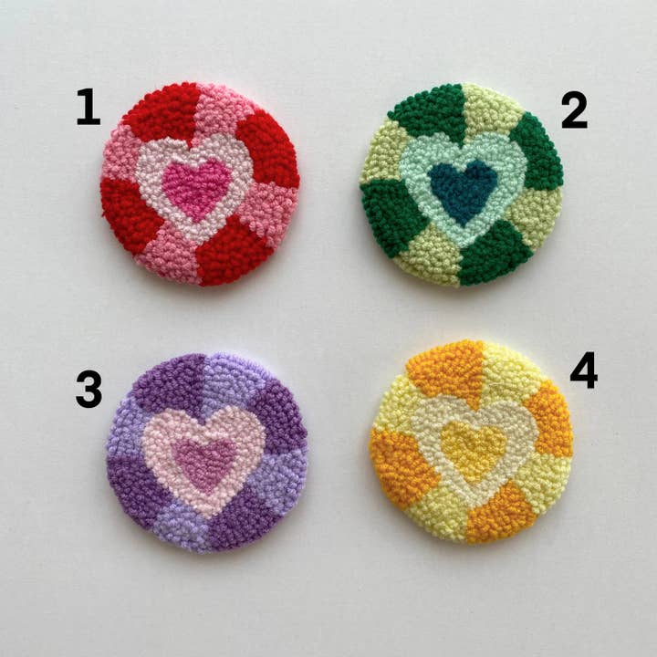 Car Coasters, Punch Needle Car Coaster - Image 7