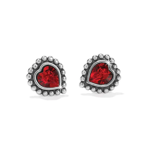 Shimmer Heart Red Mini Post - Image 3