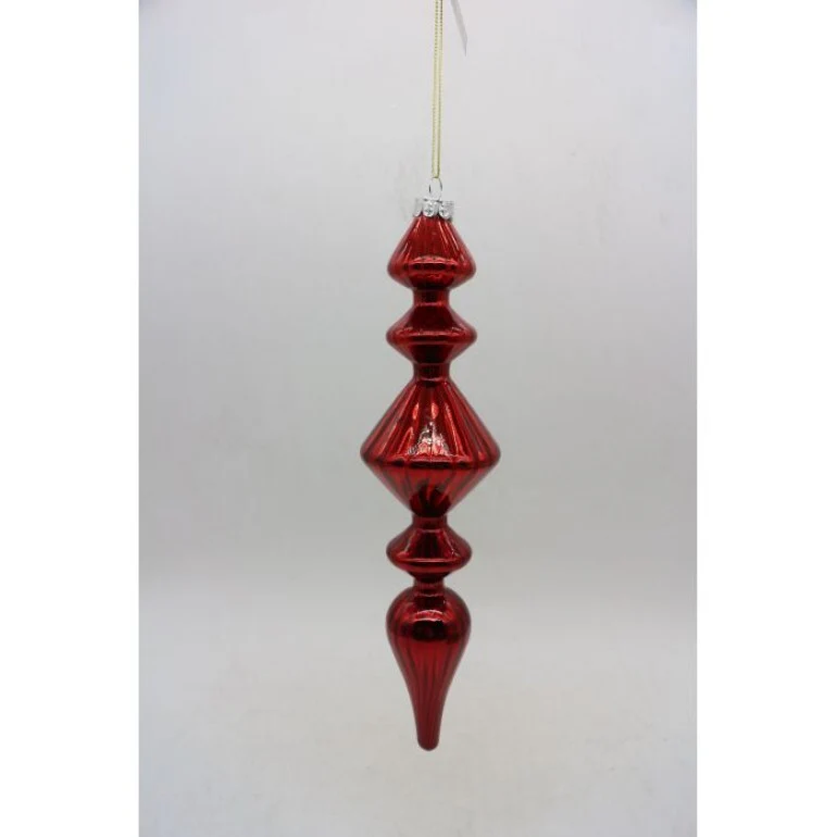 Shiny Glass Finial Ornament - Image 4