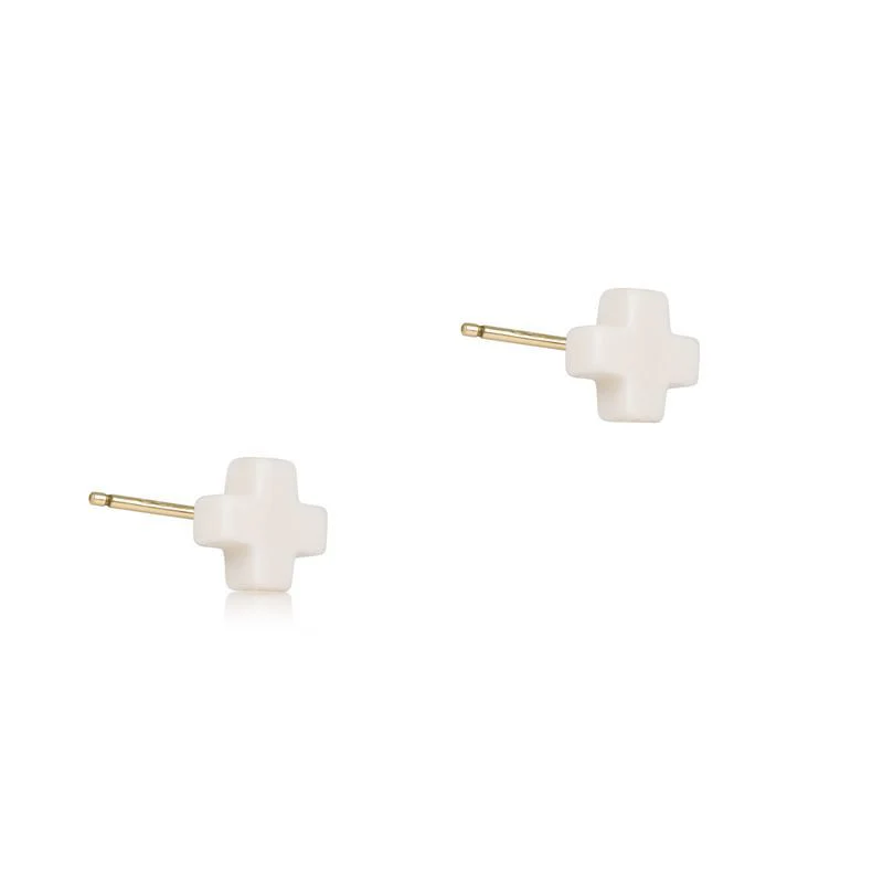 Signature Cross Small Stud - Image 3