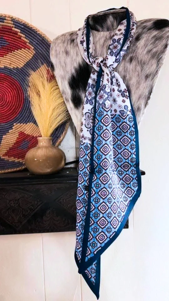 Silk Twilly Scarf Wrap - Image 5