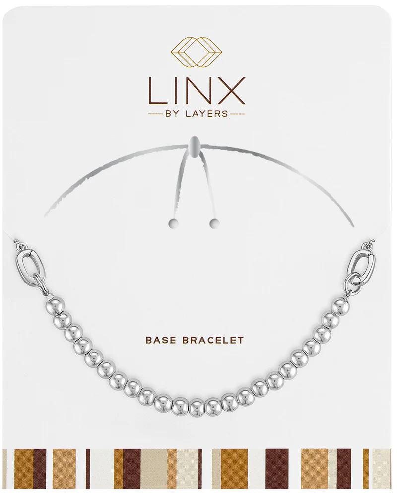 Silver Ball LINX Base Bracelet - Image 2
