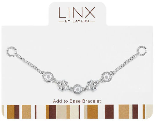 Silver CZ & Clover LINX Add-On