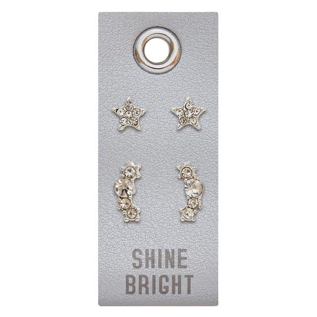 Silver Stud Earrings - Image 5