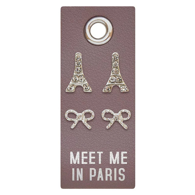 Silver Stud Earrings - Image 9