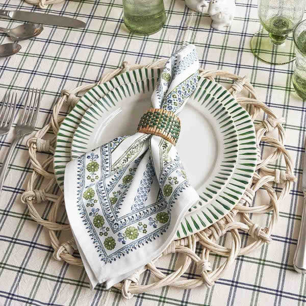 Sitio Stripe Dessert/Salad Plate - Image 6
