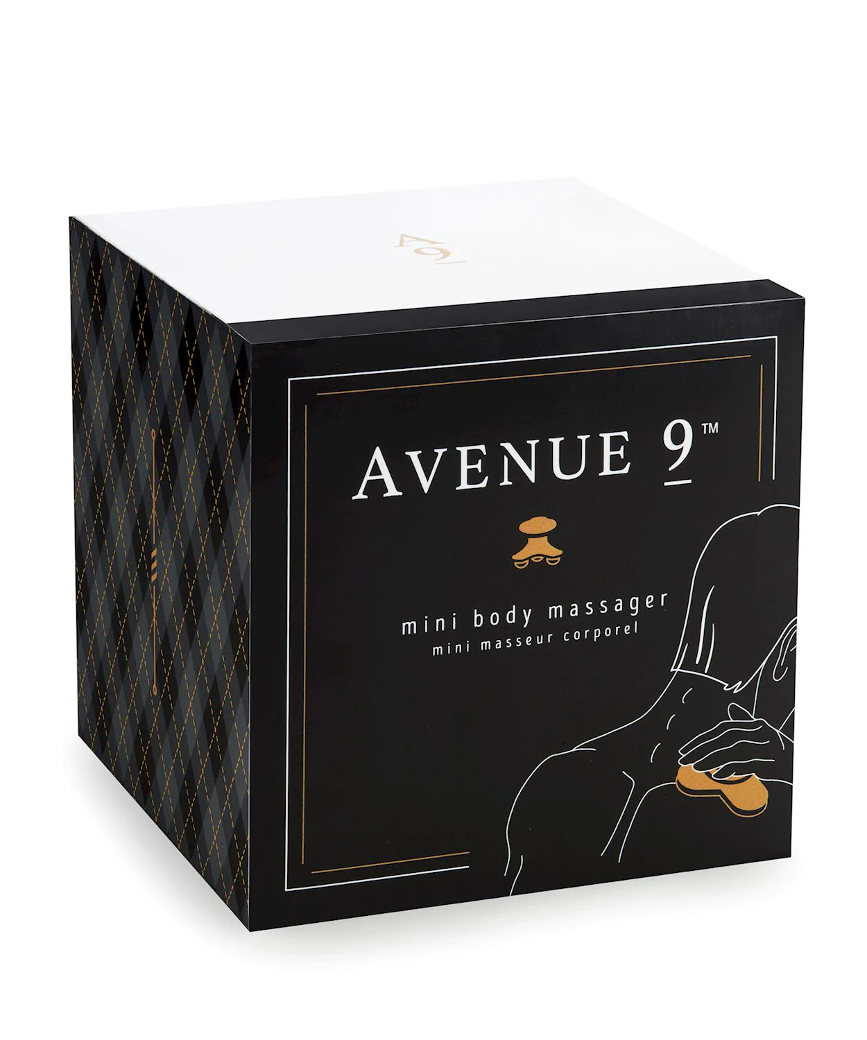 Sleek Black Men's Mini Body Massager - Image 5