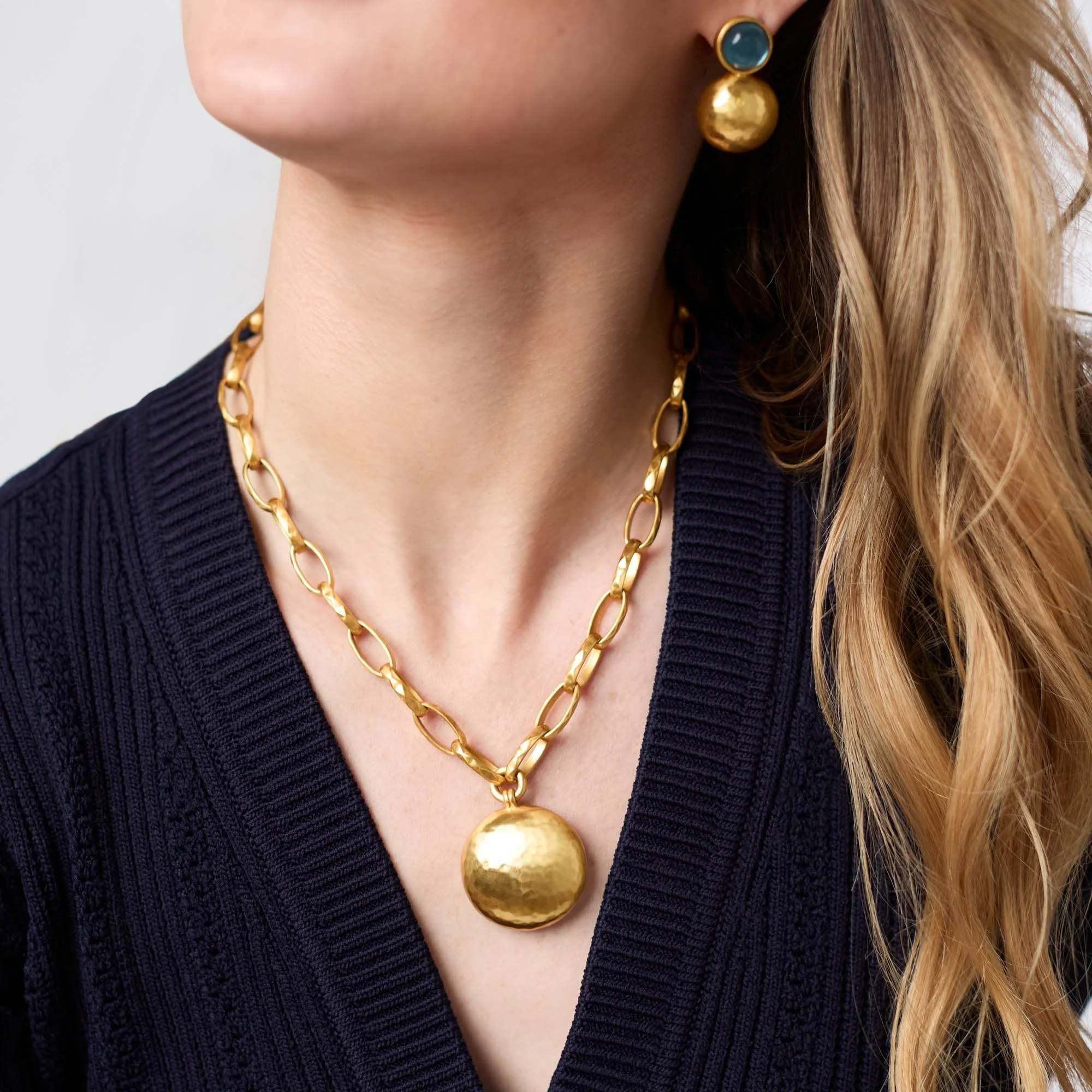 Solara Necklace Gold - Image 5