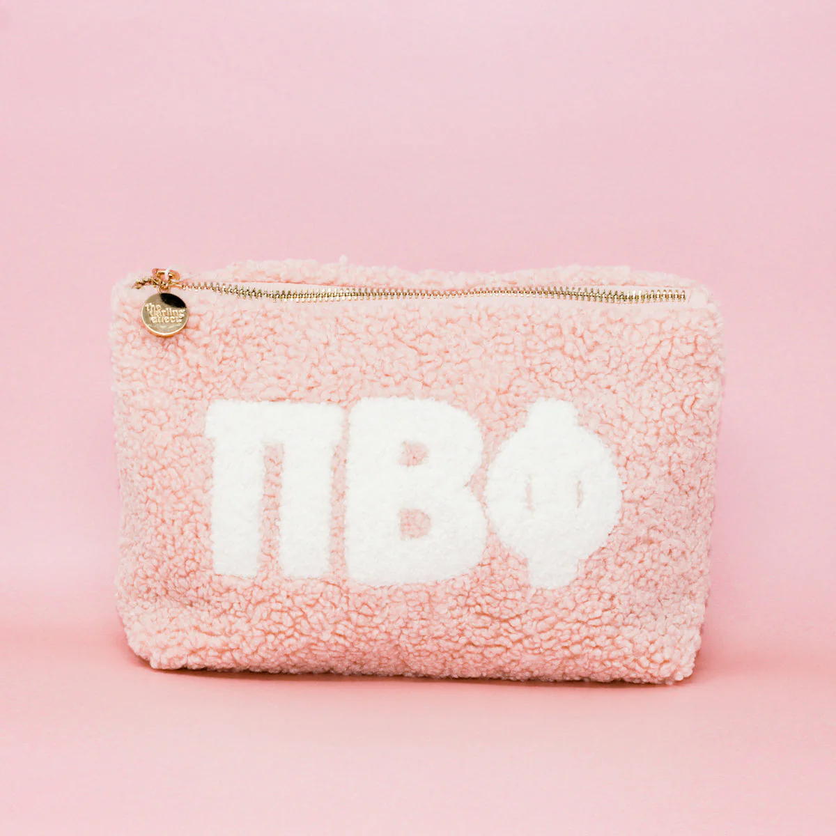 Sorority Teddy Letter Pouch Blush - Image 5