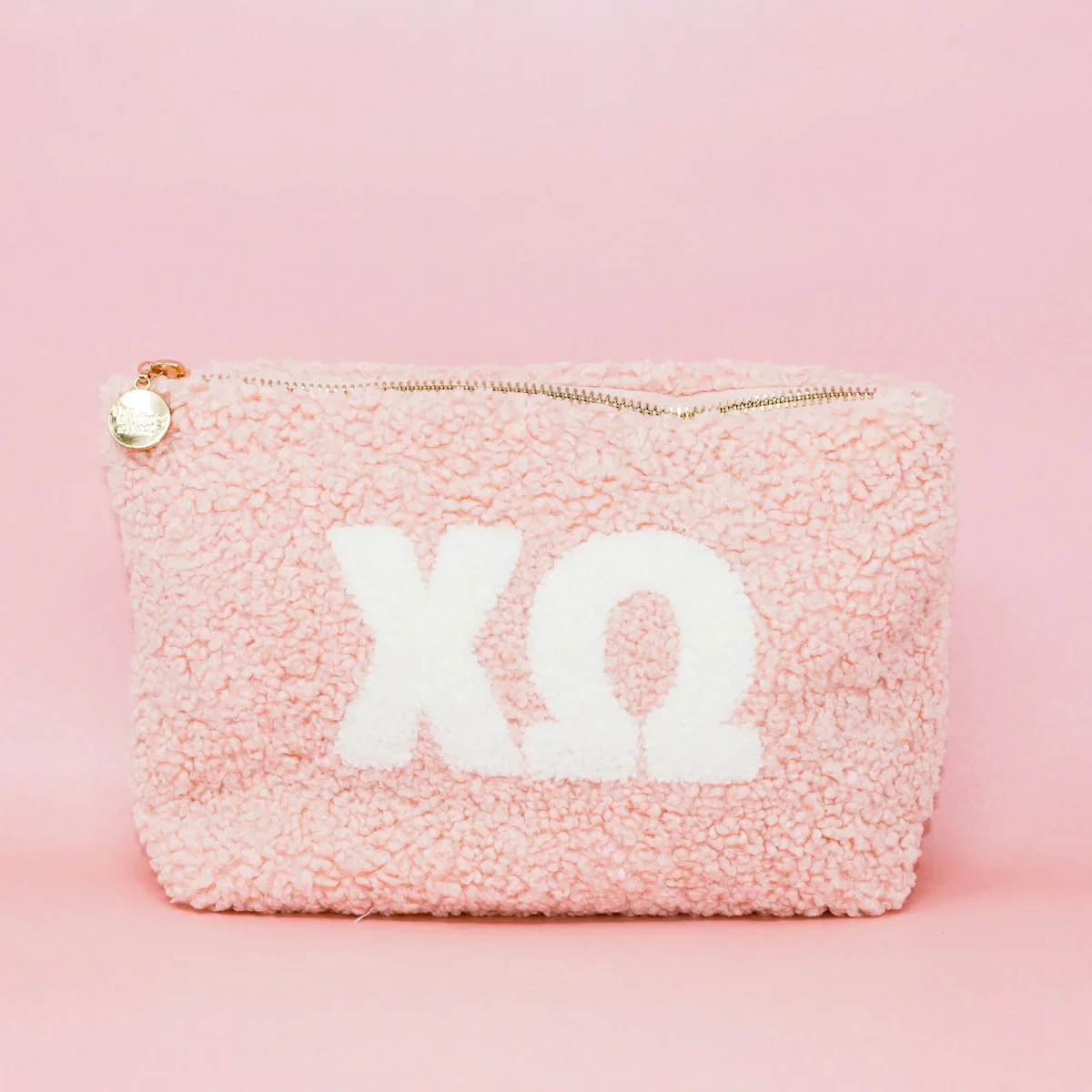 Sorority Teddy Letter Pouch Blush - Image 7
