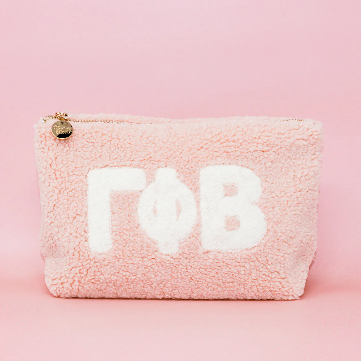 Sorority Teddy Letter Pouch Blush - Image 9