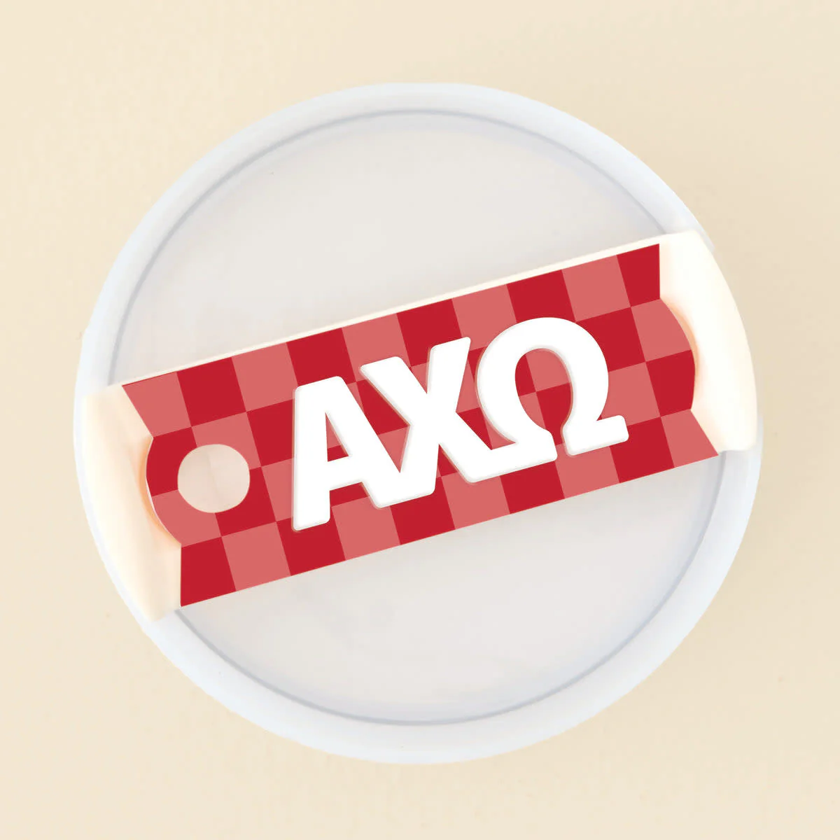 Sorority Tumbler Lid Tag - Image 2