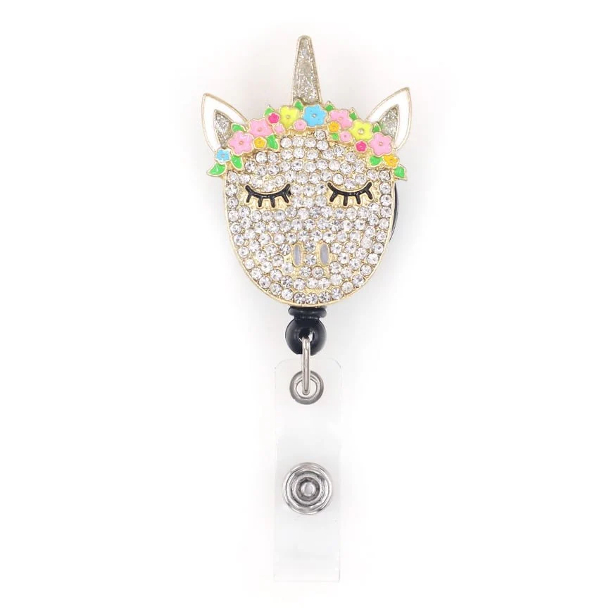 Sparkle and Shine Rhinestone Badge Reel - Image 25