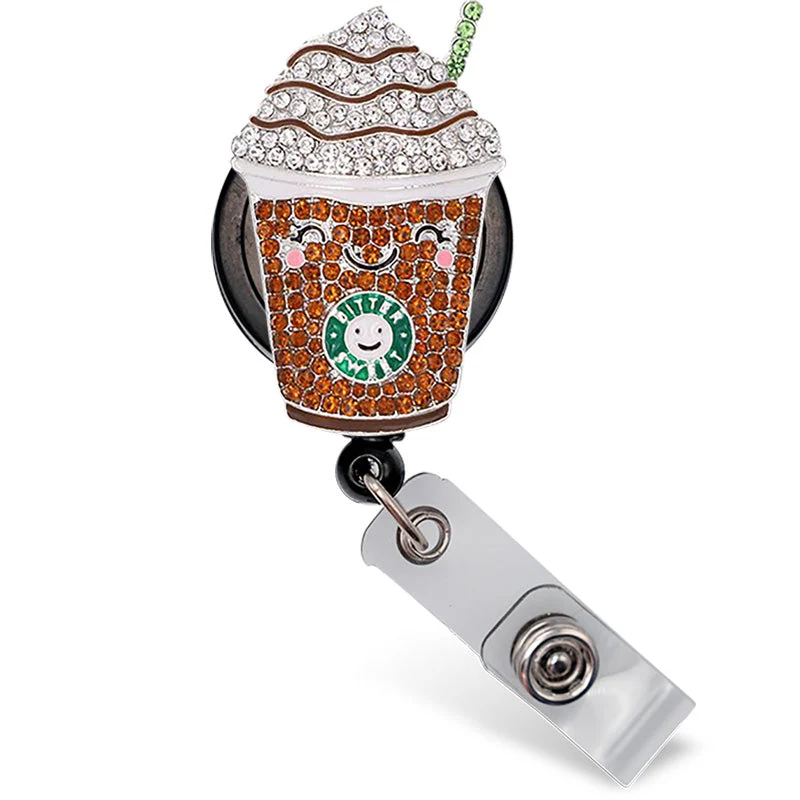 Sparkle and Shine Rhinestone Badge Reel - Image 33